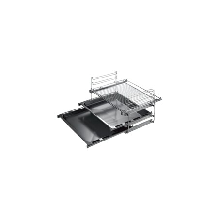 Siemens HZ438301 3-Stage Telescopic Rail - Enhance Your Kitchen Storage with Premium Quality and Efficiency!